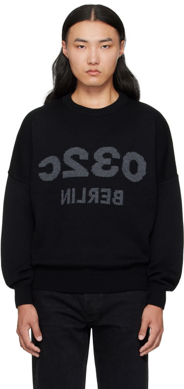 Sveter 032C 032c Selfie Knit Sweater Čierna | F25-URK-1511-000, 0