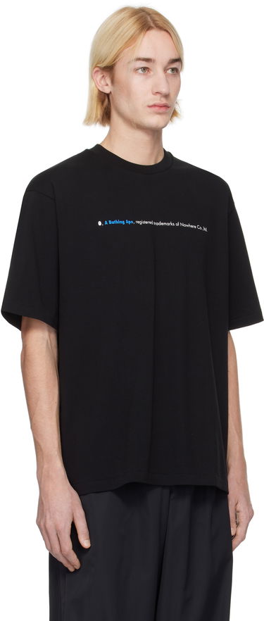 Tričko BAPE Relaxed Fit Logo T-shirt Čierna | 001TEK801319M, 1