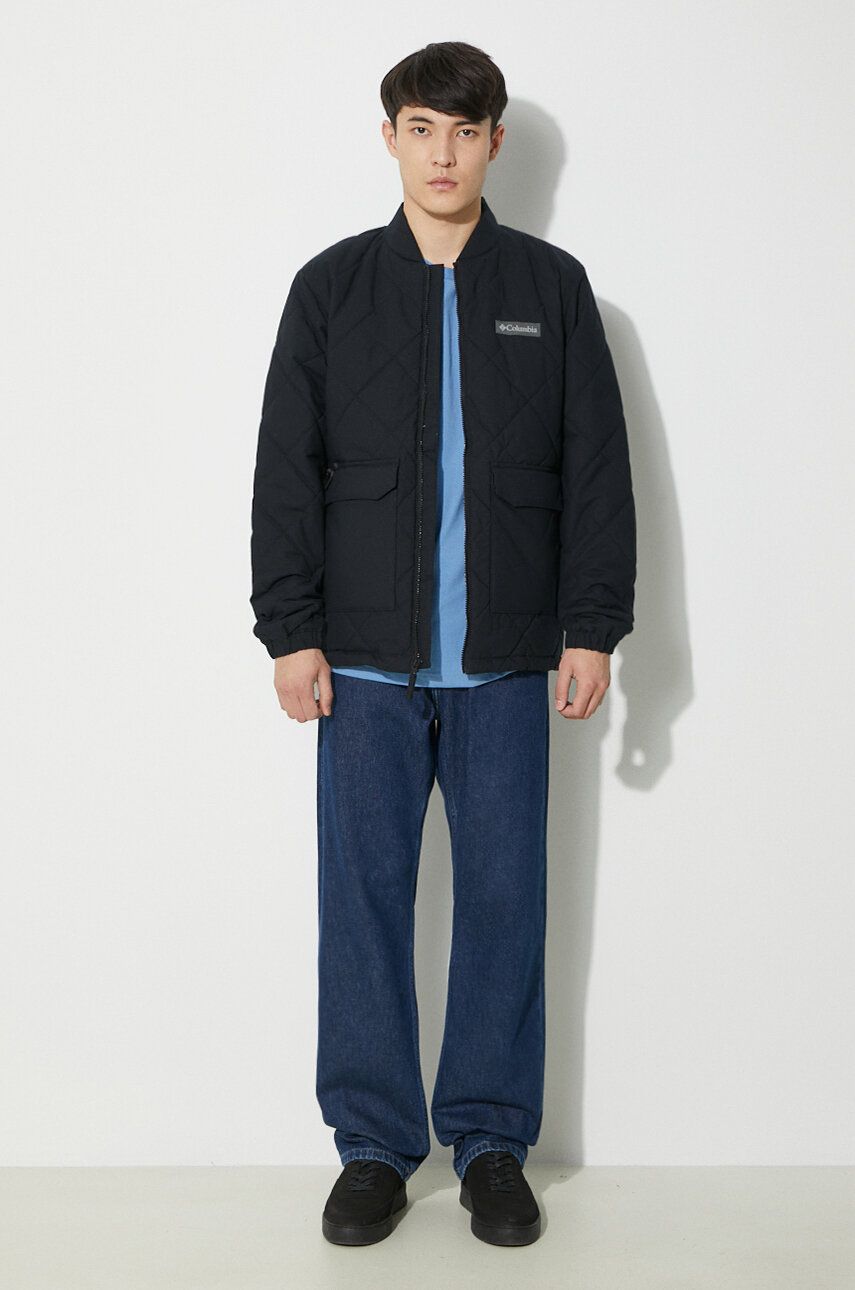 Bomber bunda Columbia Rad Padded Bomber Jacket Čierna | 2071251, 1