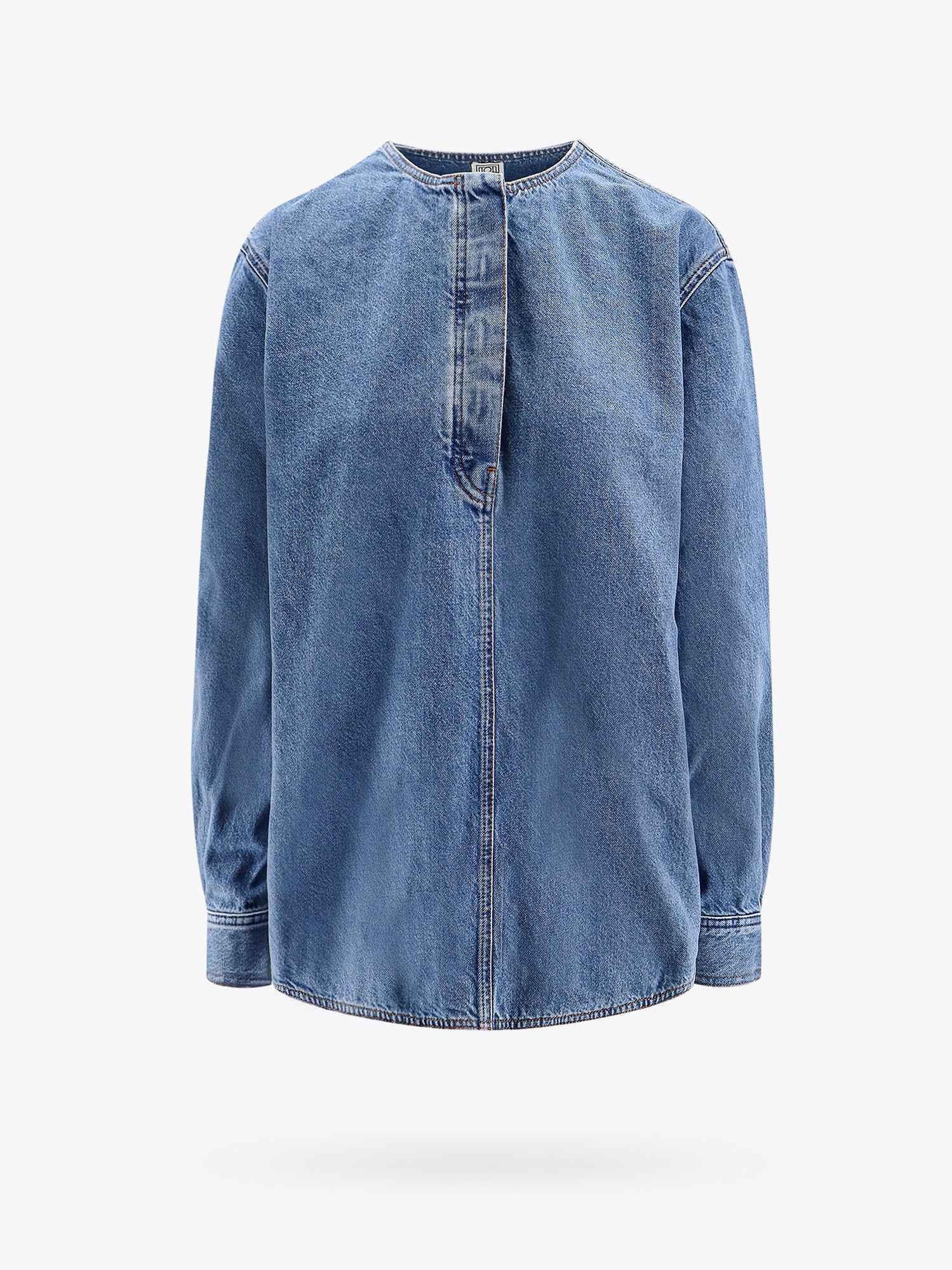 Košeľa TOTEME Denim Shirt Modrá | 242WRT1746FB0045167, 0