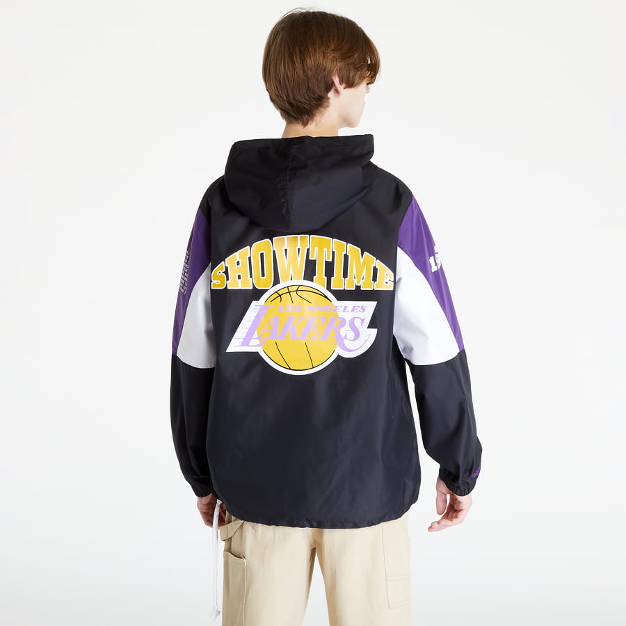 Vetrovka Mitchell & Ness Team Origins Pullover Anorak Čierna | OJPO5033-LALYYPPPBLCK, 1