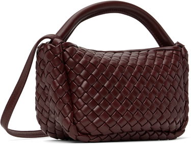 Kabelka Bottega Veneta Bottega Veneta Small Cobble Top Handle Bag Vínová | 805739 V3RG1, 2