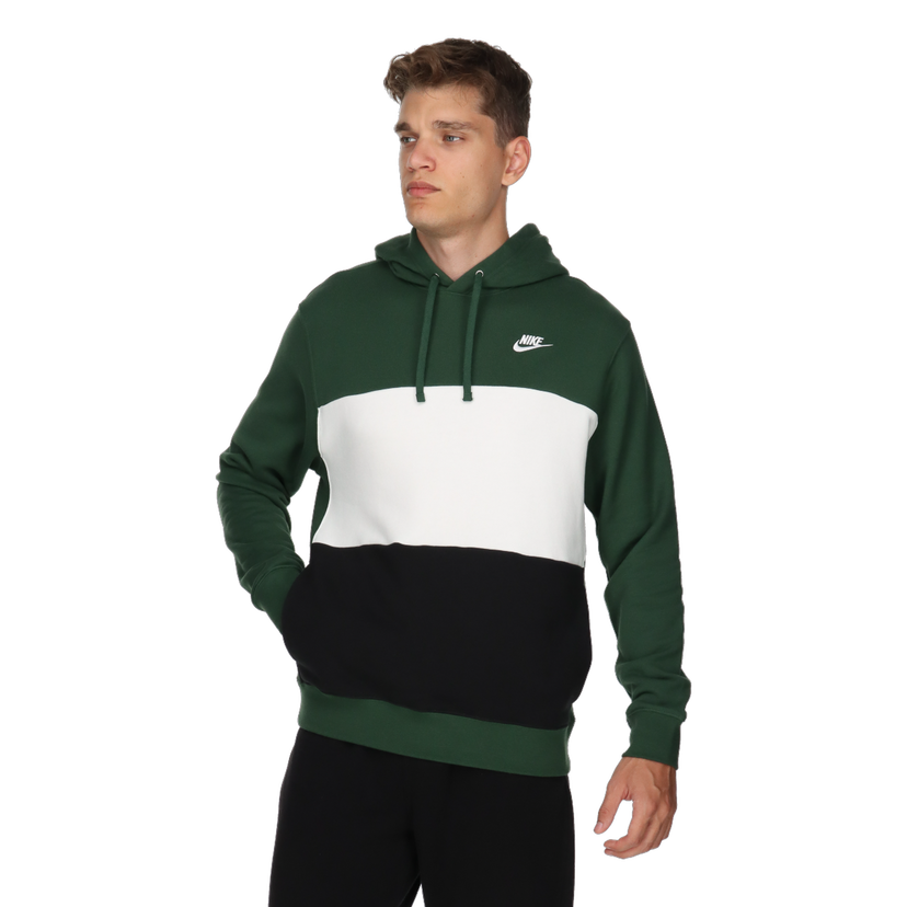 Mikina Nike Club Fleece+ Colorblock Hoodie Rôznofarebný | FB7415-323