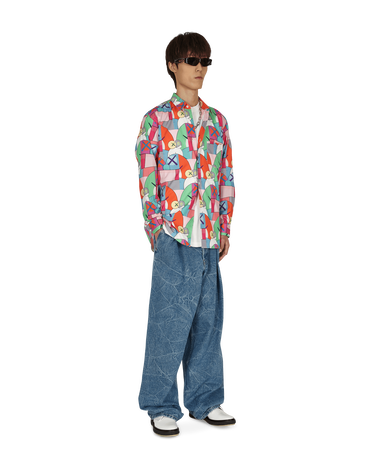 Košeľa Comme des Garçons KAWS x Classic Shirt Rôznofarebný | FH-B019-W21 1, 5