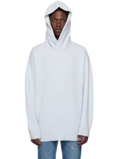 Mikina Acne Studios Dropped Shoulder Hoodie Modrá | B60241-