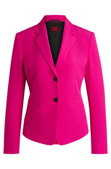 Bunda BOSS Slim-Fit Stretch Blazer Ružová | 50539976, 0