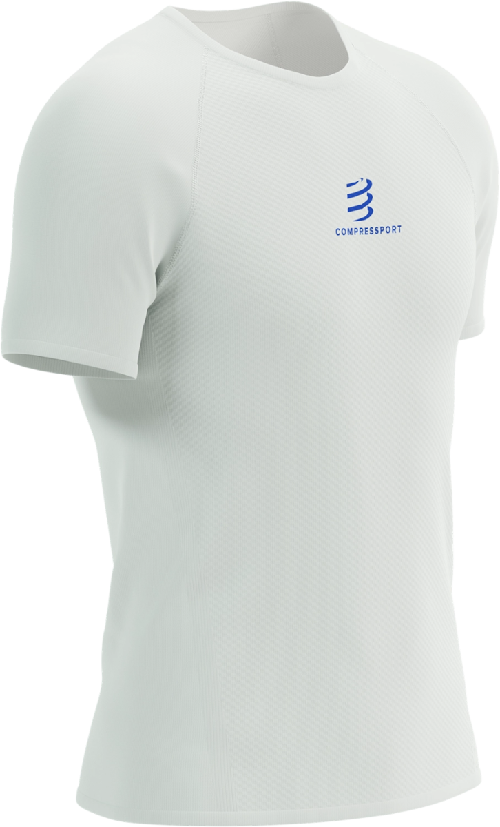 Tričko Compressport Trail Racing Short Sleeve T-Shirt Biela | atsm1193007