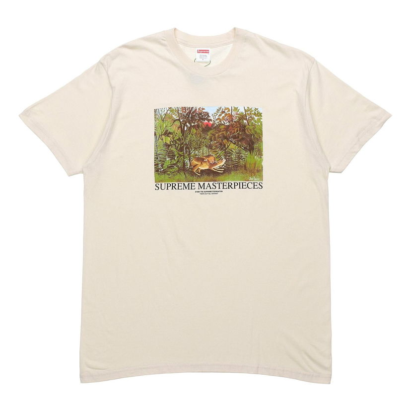 Tričko Supreme Masterpieces Print T-Shirt Béžová | SUP-SS20-110