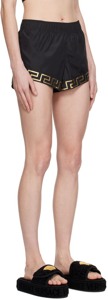 Šortky Versace Designer Greca Sport Shorts Čierna | 1004106_1A02590_1B000, 1