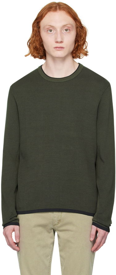 Sveter rag & bone Harvey Knit Sweater Zelené | MBS23S011UC11, 0
