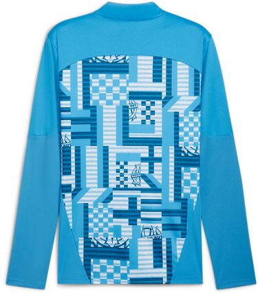 Mikina Puma OM Prematch 1/4 Zip Top Modrá | 778242-23, 1