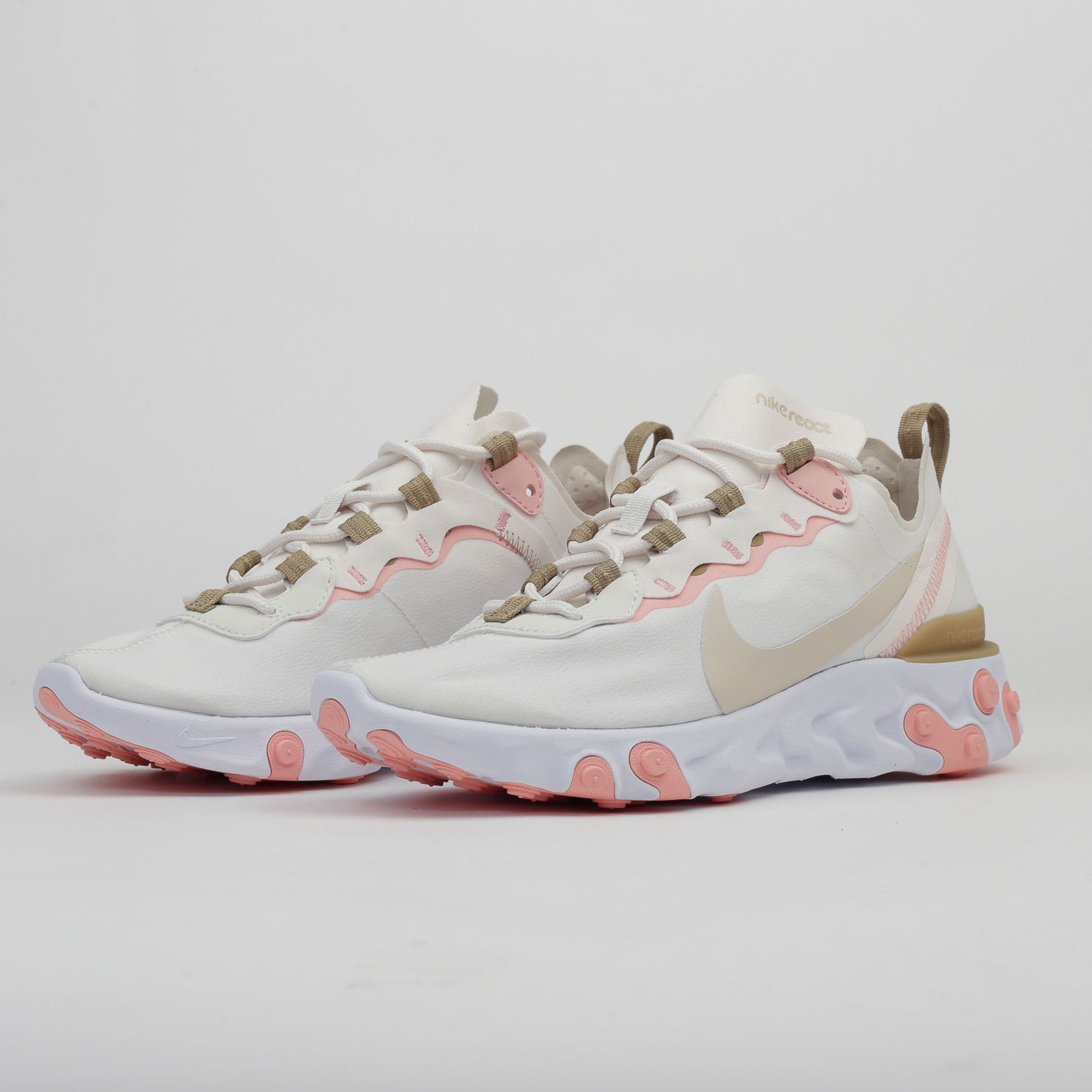 Tenisky a topánky Nike W React Element 55 Béžová | BQ2728-007, 0