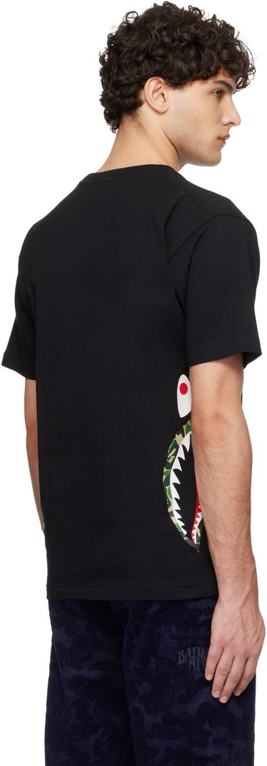 Tričko BAPE Camo Side Shark Graphic T-Shirt Čierna | 001TEK801007M, 2