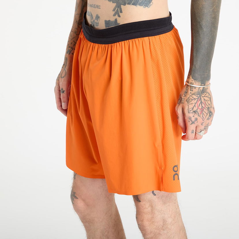 Šortky On Running 7" Performance Running Shorts Oranžová | 1MF10100861
