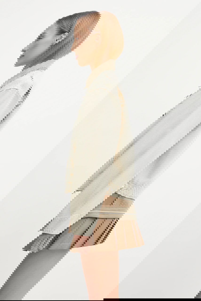 Bunda Carhartt WIP Emery Transitional Cropped Jacket Béžová | I035570.0ME5F, 1