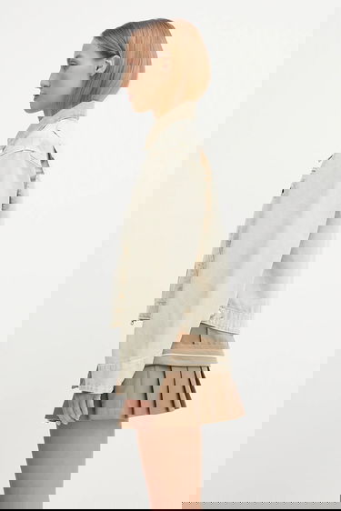 Bunda Carhartt WIP Emery Transitional Cropped Jacket Béžová | I035570.0ME5F, 1