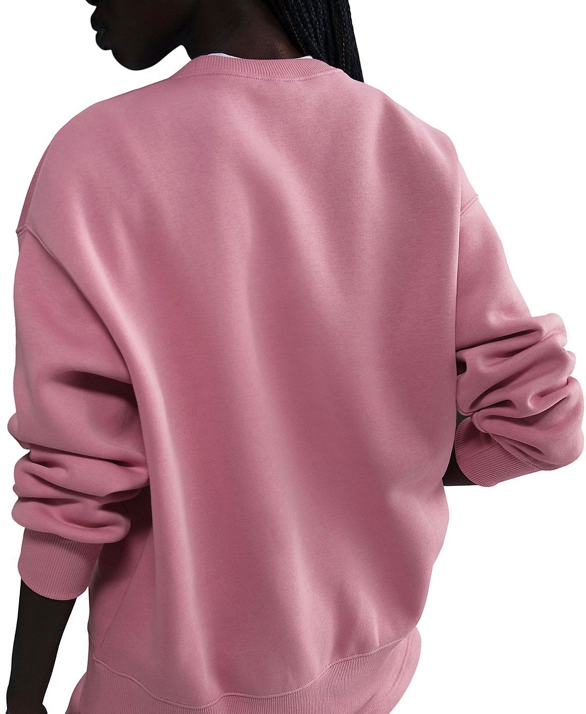 Sveter Nike Sportswear Phoenix Fleece Oversized Crewneck Sweatshirt Ružová | FZ4270-699, 0
