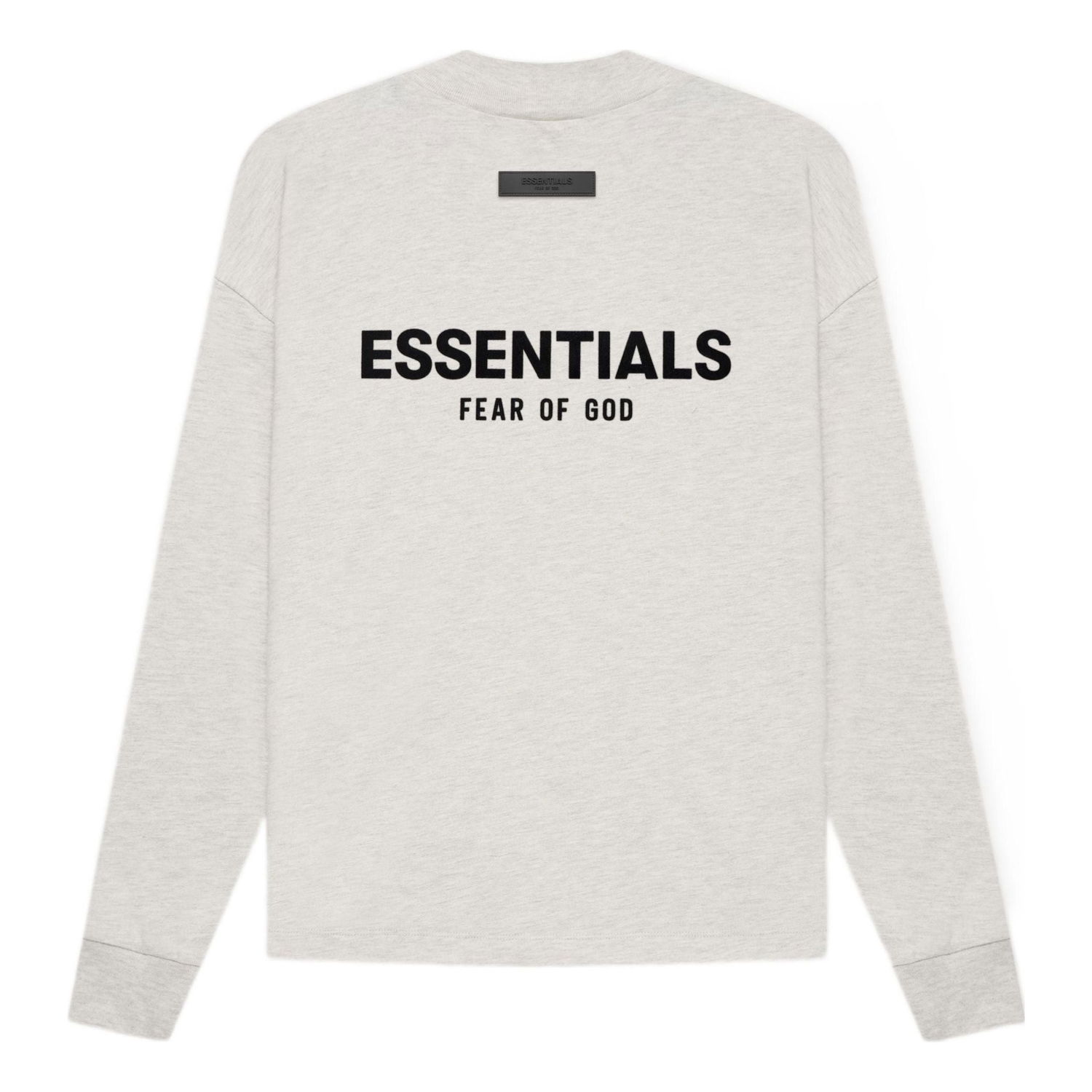 Tričko Fear of God Essentials Long Sleeves T-Shirt Šedá | FOG-SS22-414, 0