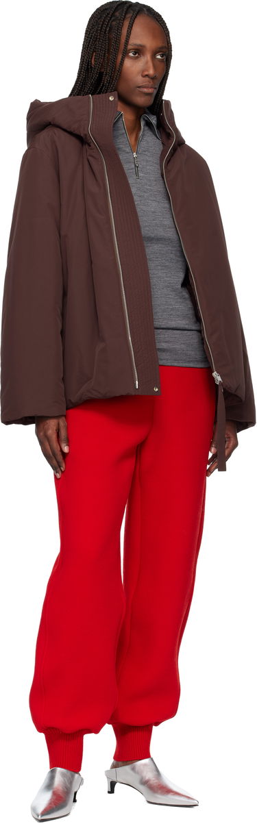 Prešívaná bunda Jil Sander Jil Sander Taffeta Down Jacket Hnedá | J40AF0178_J74276, 3