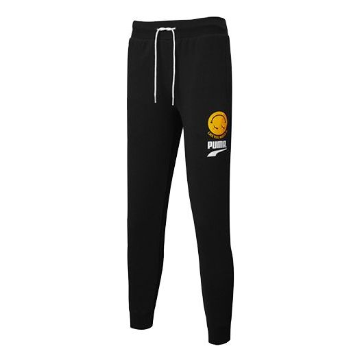 Tepláky Puma Club Graphic Sweatpants Čierna | 530369-01