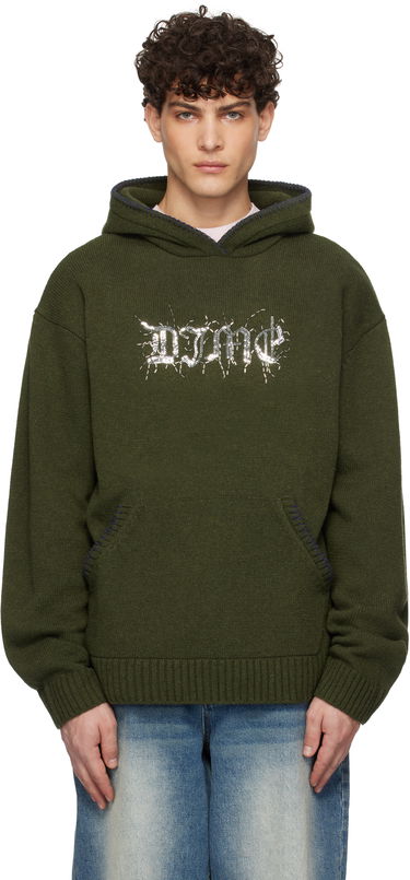 Mikina Dime Wool Hoodie Zelené | DIMEHO2412ARM, 0