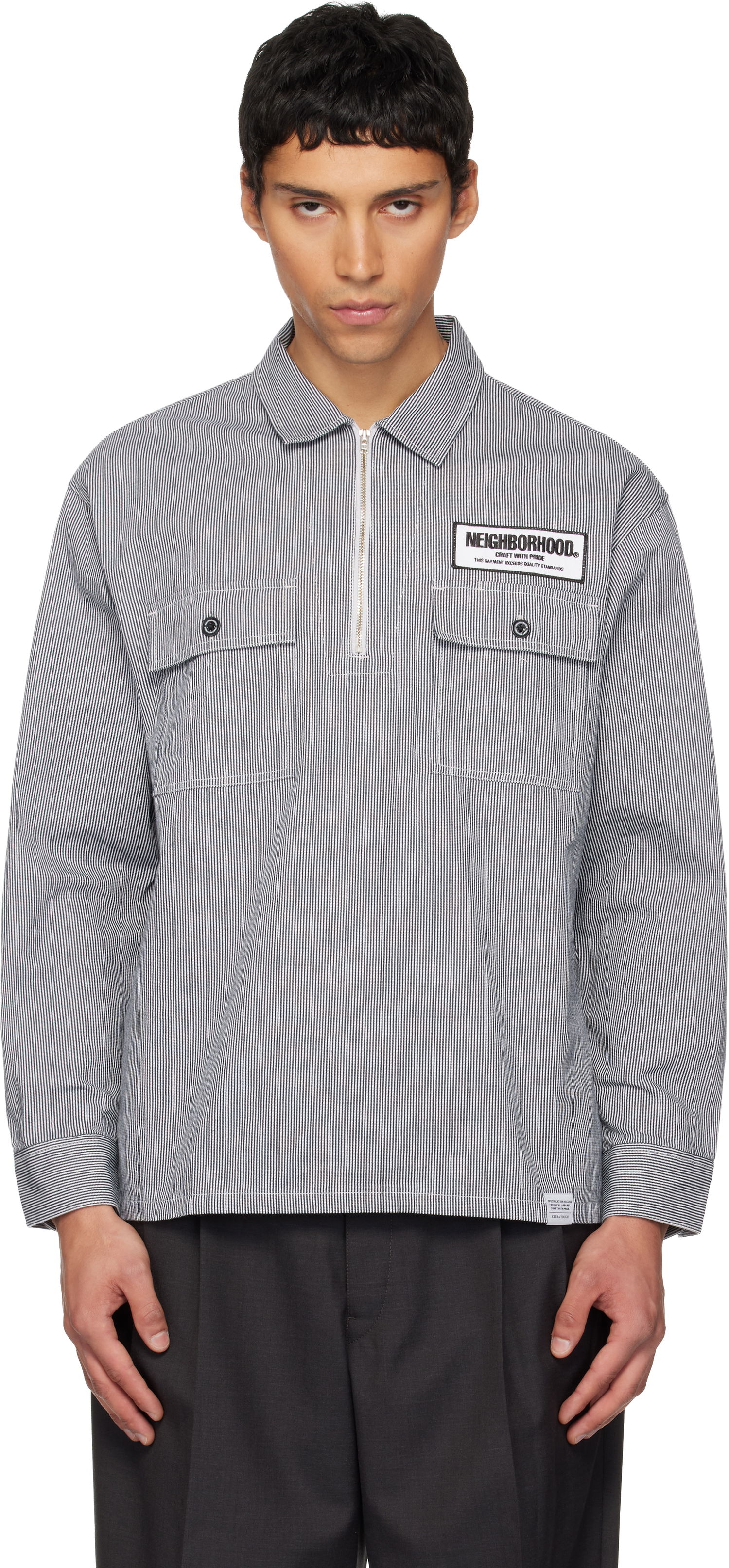 Košeľa Neighborhood Classic Work Pullover Long Sleeve Shirt Rôznofarebný | 252TSNH-SHM11, 0