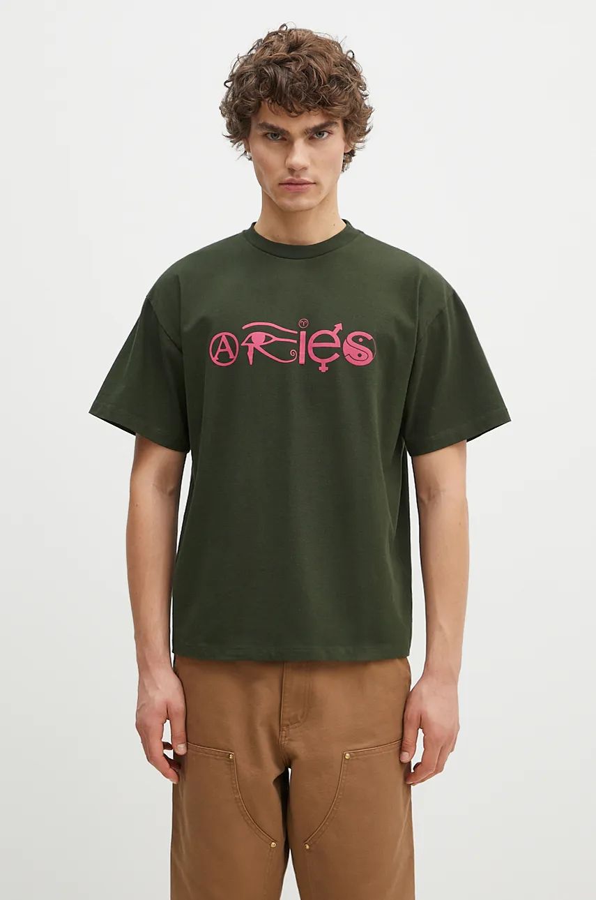 Tričko Aries Coexist Print T-shirt Zelené | AR6001302, 0