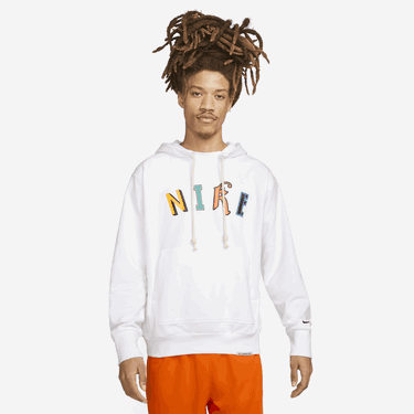 Mikina Nike Dri-FIT Standard Issue Hoodie Biela | DX0331-100, 0