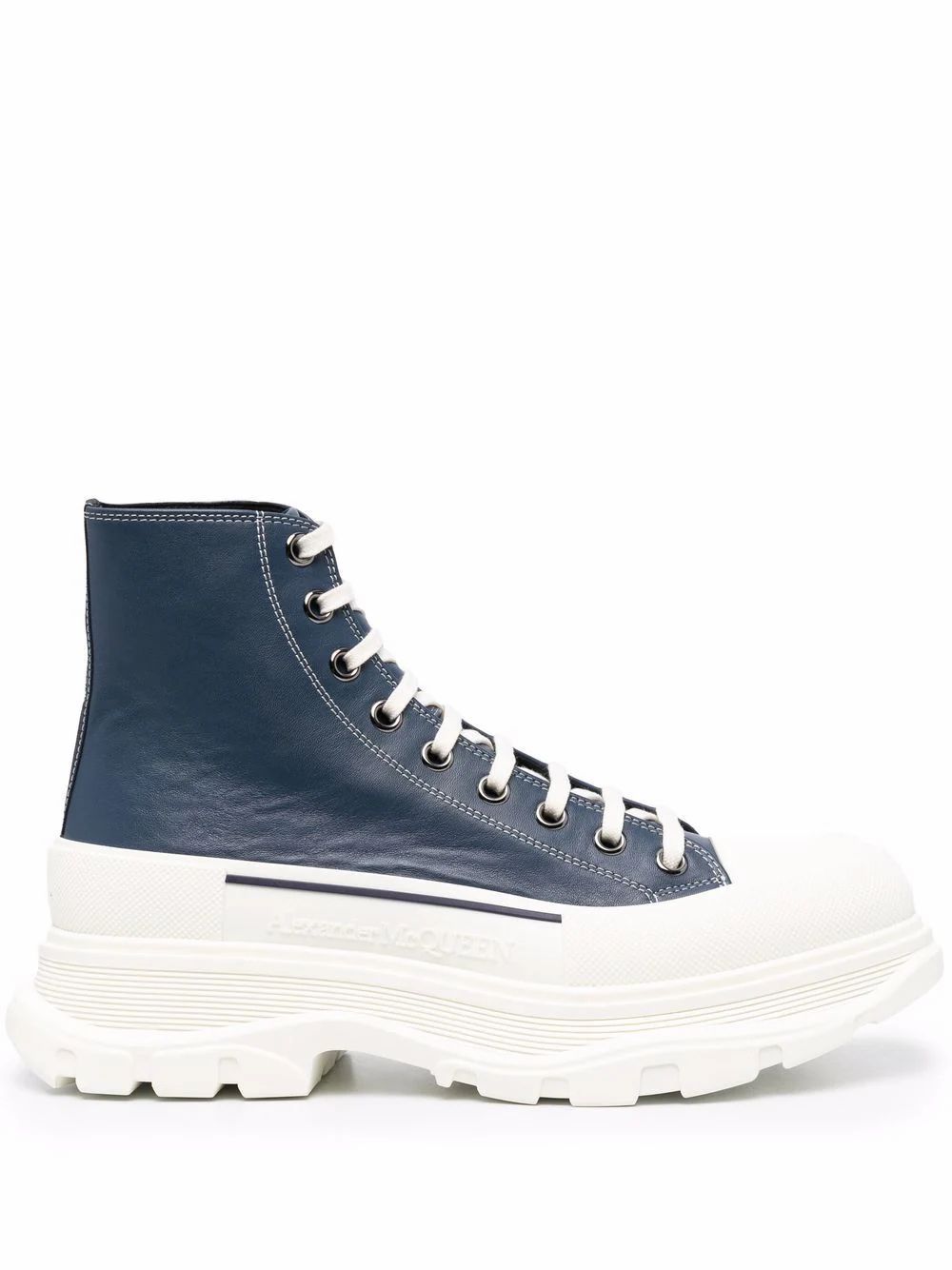 Tenisky a topánky Alexander McQueen Alexander McQueen Ankle Boots Modrá | 627206WIAM24456, 0
