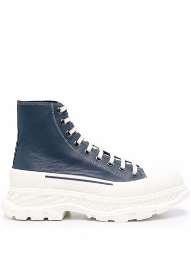 Tenisky a topánky Alexander McQueen Alexander McQueen Ankle Boots Modrá | 627206WIAM24456, 0