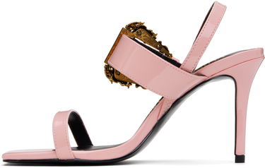Tenisky a topánky Versace Versace Jeans Couture Baroque Buckle Emily Heeled Sandals Ružová | E78VA3S71_EZS190, 2
