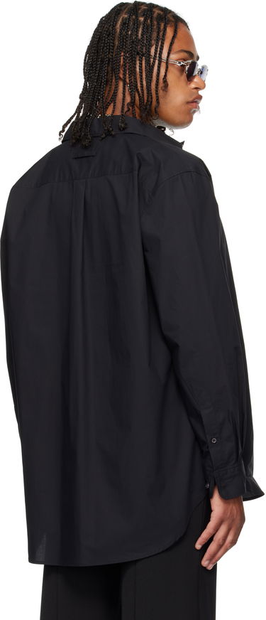 Košeľa Jean Paul Gaultier Jean Paul Gaultier Oversized 'Water' Shirt Čierna | 25/03-U-ST030-W014P-0055, 2