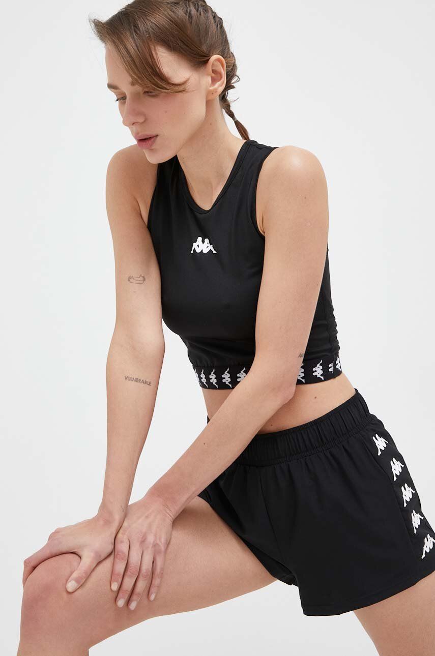 Tielko Kappa Training Top Čierna | 312086, 0