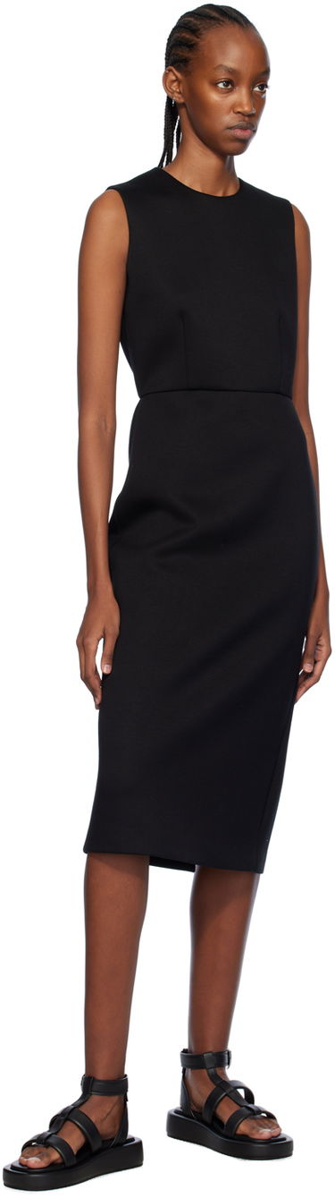 Šaty Max Mara Max Mara Maremar Sleeveless Midi Dress Čierna | 2419621021600 MM13074, 3