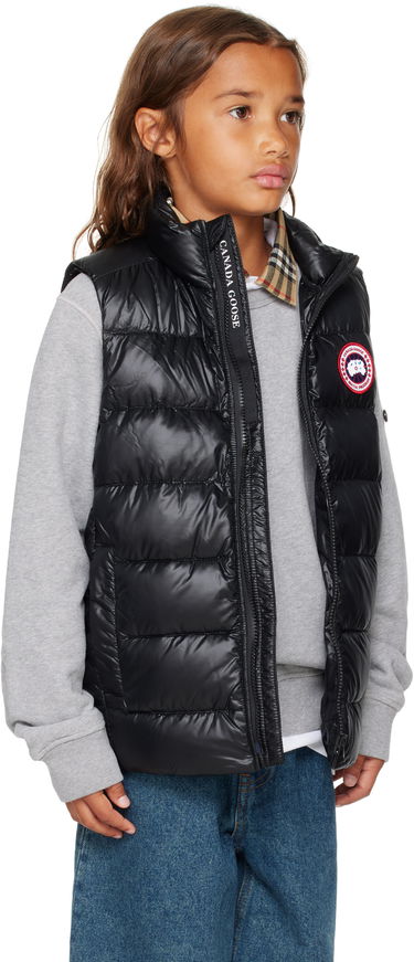 Vesta Canada Goose Kids' Crofton Down Vest Čierna | 5472Y, 4