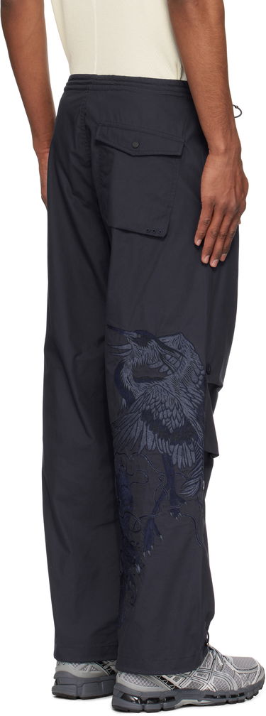 Cargo nohavice Maharishi Maharishi Crow & Heron Loose Snopants Trousers Navy | 6102, 2