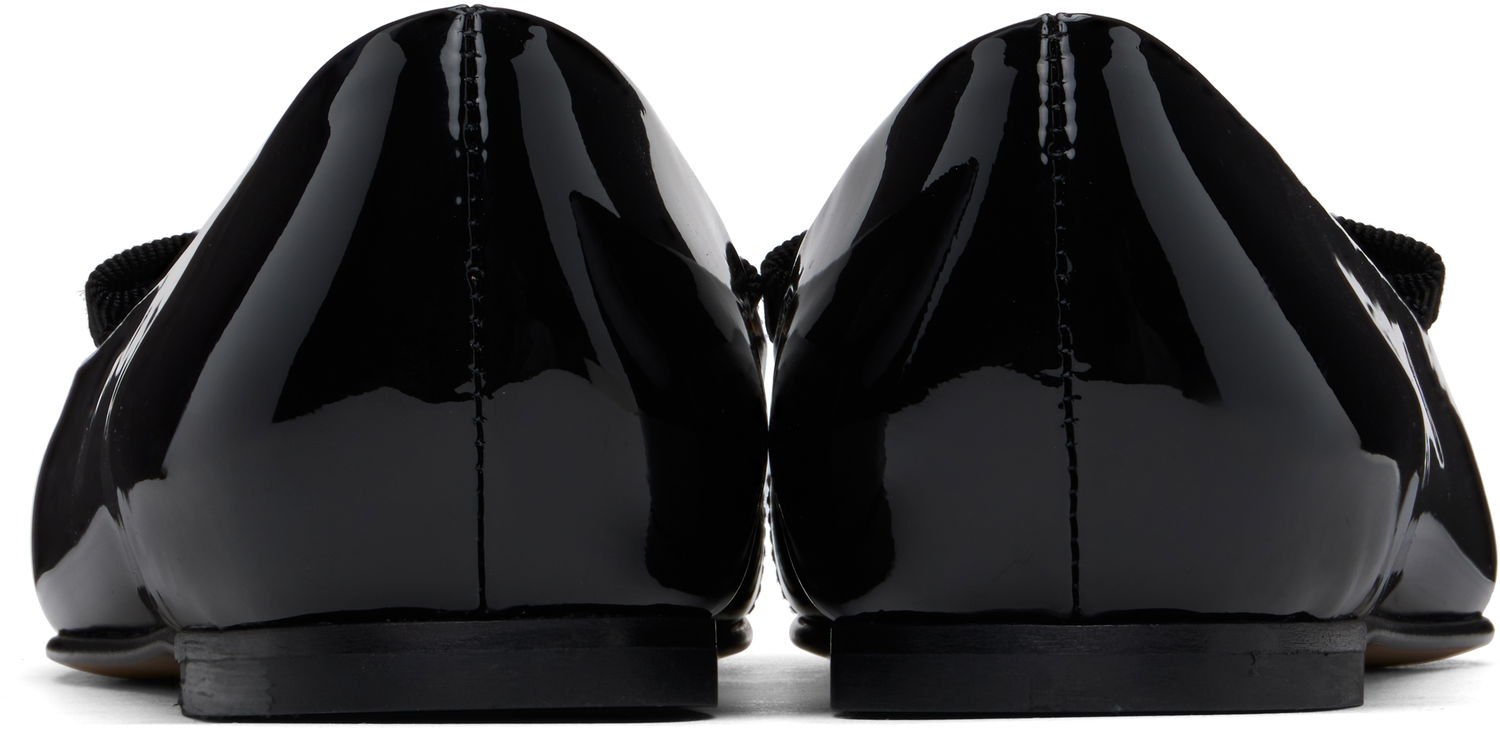 Šaty FERRAGAMO Salvatore Ferragamo Varina Bow Ballerina Flats Čierna | 574556, 1
