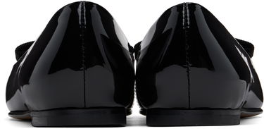 Šaty FERRAGAMO Salvatore Ferragamo Varina Bow Ballerina Flats Čierna | 574556, 1