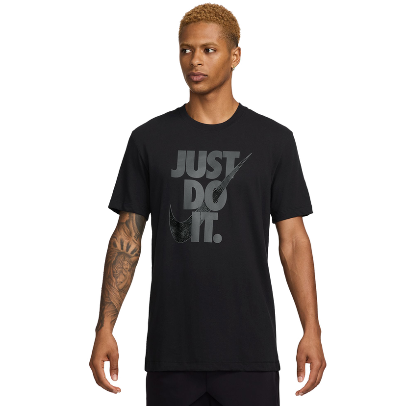 Tričko Nike Just Do It Camo T-Shirt Čierna | HF6139-010