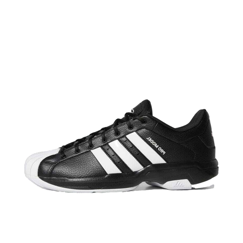 Tenisky a topánky adidas Originals Pro Model 2G Low Black White Čierna | FX4980