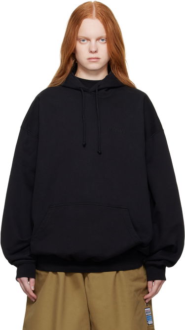 Mikina VETEMENTS Vetements Logo Oversized Hoodie Čierna | UH76HD100B, 0