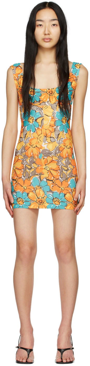 Šaty Miaou Miaou Vivi Floral Mini Dress Rôznofarebný | 5022-CL-PFO-SCR, 0