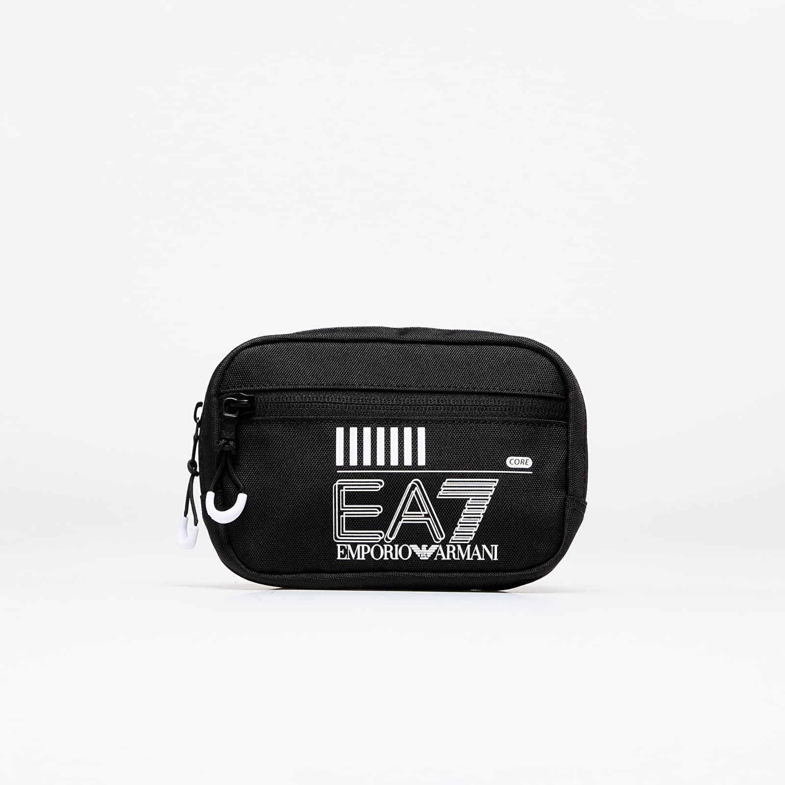 EA7 Unisex Small Pouch Bag Black/ White Logo Universal