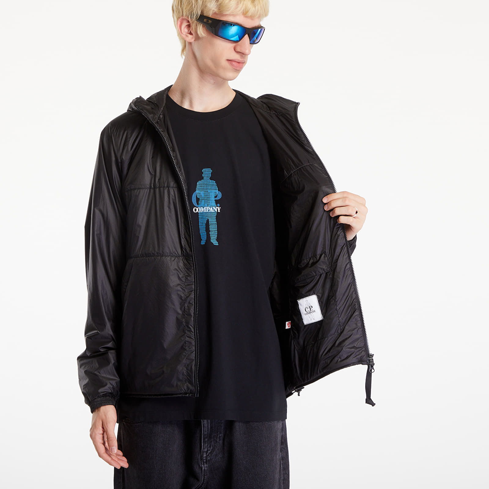 Nada Shell Hooded Jacket Black