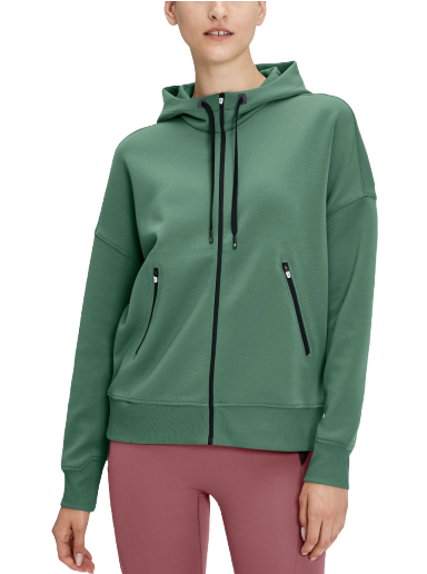 Mikina On Running Zipped Hoodie Zelené | 239-01082