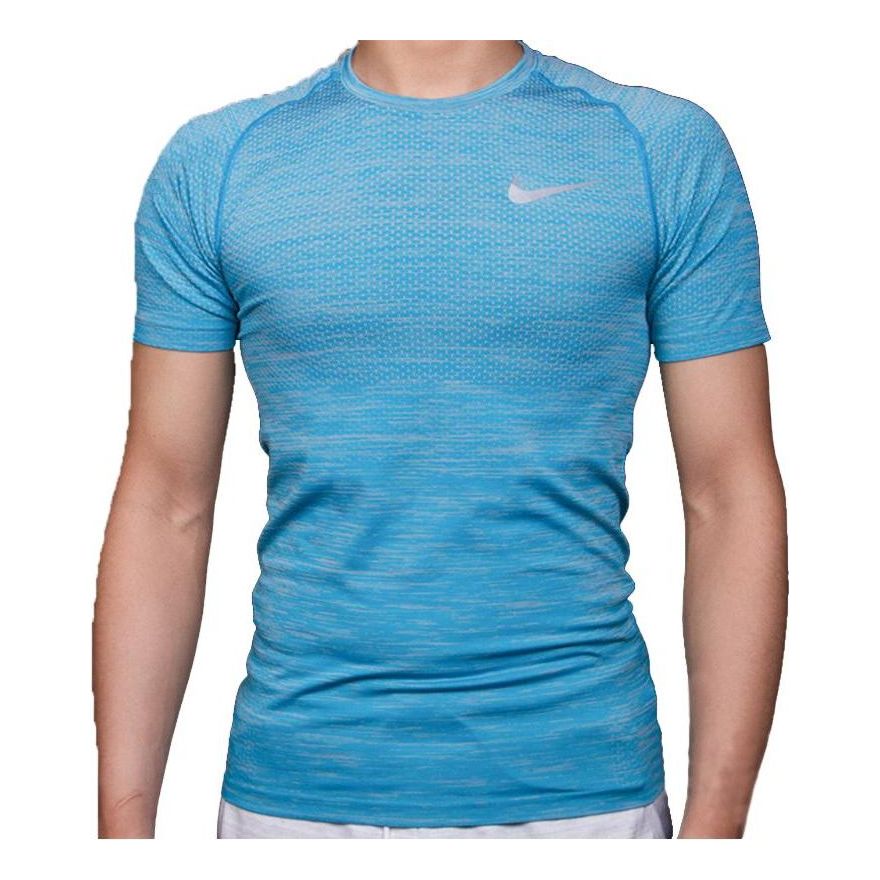 Tričko Nike DF Knit Tee Modrá | AA3006-033, 0