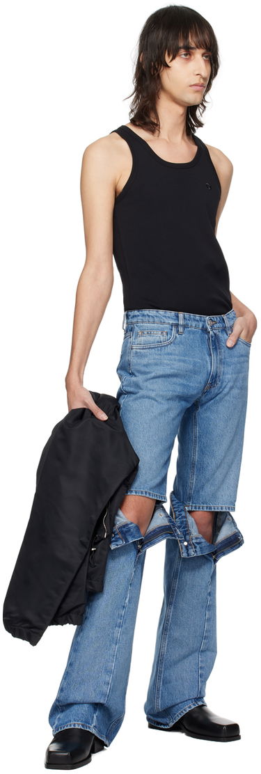Džínsy Coperni Coperni Open Knee Jeans Modrá | COPP55202CMEN, 3