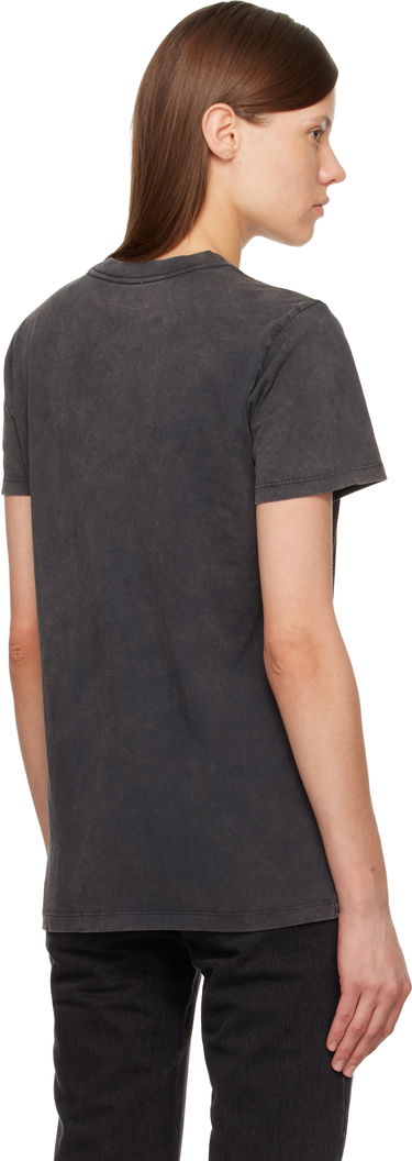 Tričko Isabel Marant Étoile Etoile Zoeline Faded Graphic Logo T-Shirt Šedá | TS0147FA-B1N09E, 2