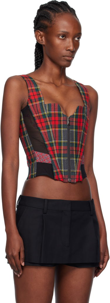 Crop Top Vivienne Westwood Vivienne Westwood Juliet Plaid Corset Top Rôznofarebný | 1503004D-W0176-, 1