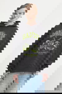 Oversized Hooded Isoli Cherries Graphic Sweatshirt